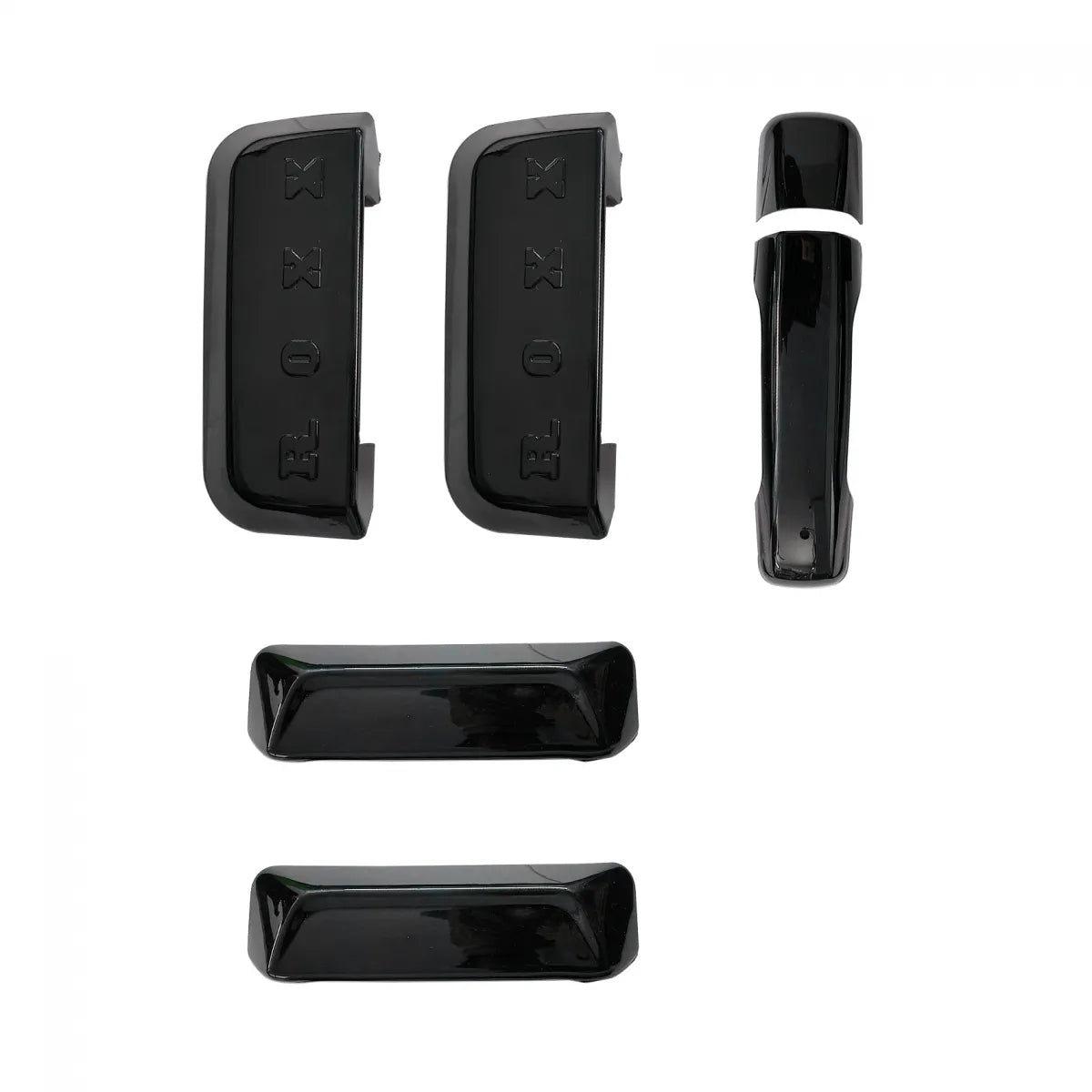 Black Door Handle Cover for Mahindra Thar Roxx (2024 Onwards) – Piano Gloss Finish