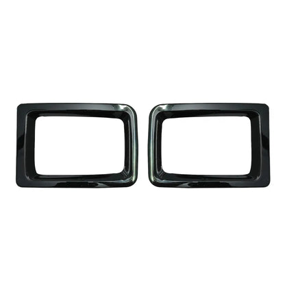 Black Fender Indicator Garnish for Mahindra Thar Roxx (2024 Onwards) – Glossy Finish (Set of 2)