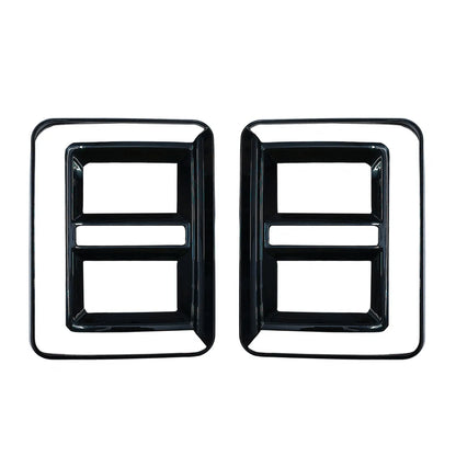 Black Fender Indicator Garnish for Mahindra Thar Roxx (2024 Onwards) – Glossy Finish (Set of 2)