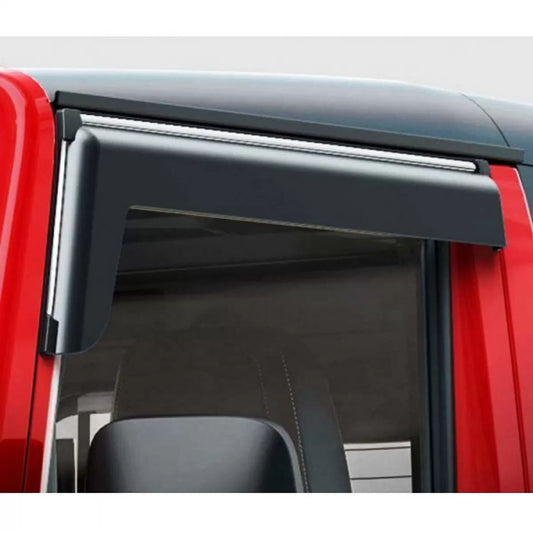 Cnleague Chrome Line Door Visor for Mahindra Thar (2020 Onwards)