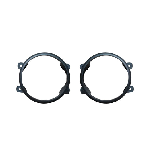 3-Inch Fog Lamp Mounting Brackets for Mahindra Thar Roxx (2024 Onwards) – Set of 2 | Easy Installation | Heavy-Duty Steel