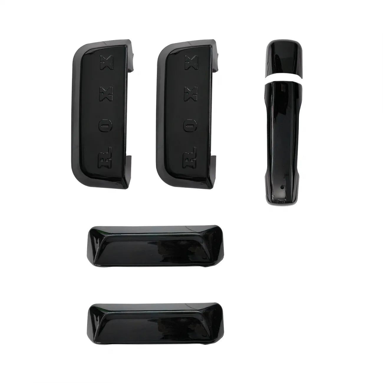 Black Fender Indicator Garnish for Mahindra Thar Roxx (2024 Onwards) – Glossy Finish (Set of 2)