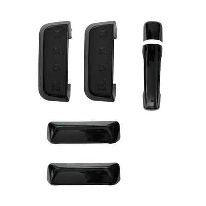 Black Fender Indicator Garnish for Mahindra Thar Roxx (2024 Onwards) – Glossy Finish (Set of 2)