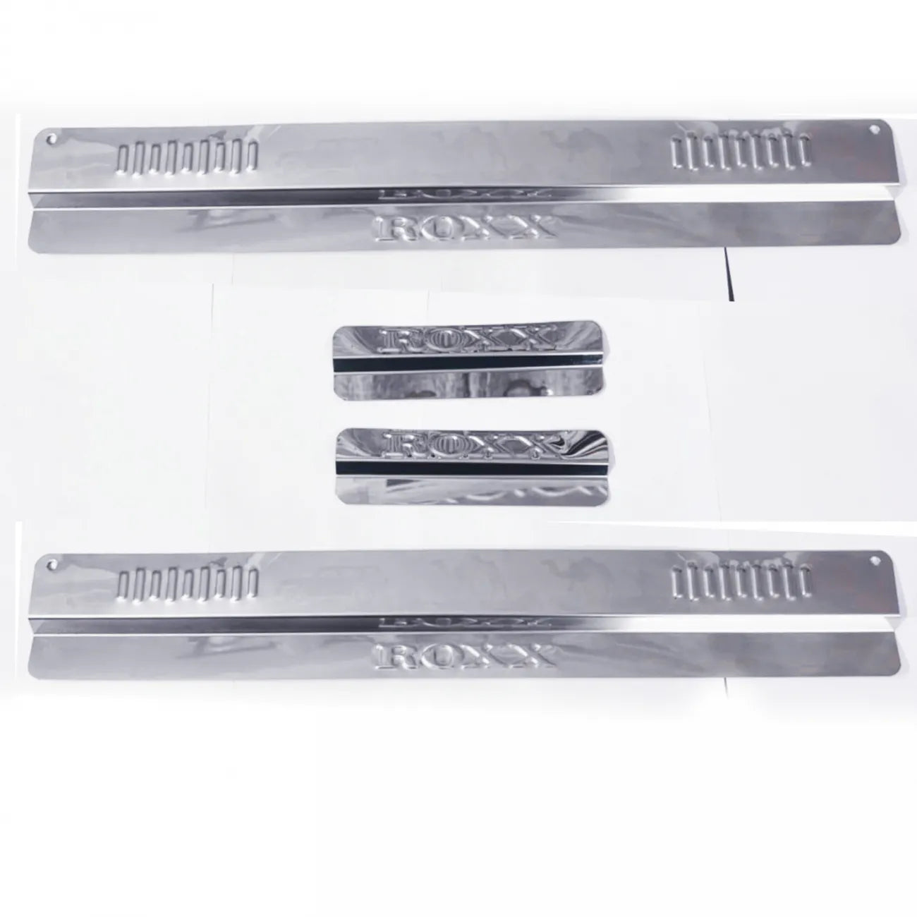 Stainless Steel Door Sill Guards for Mahindra Thar Roxx (2024 Onwards)
