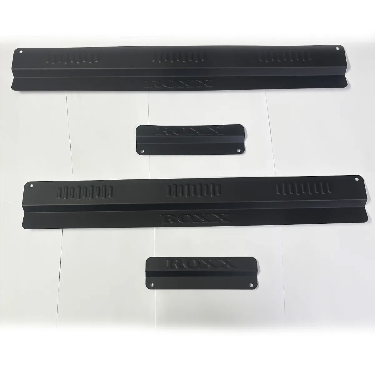 Scuff Sill Plate Guards for Mahindra Thar Roxx (2024 Onwards) – Matte Black