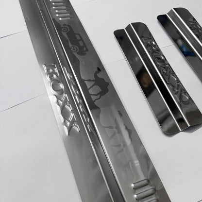 Stainless Steel Door Sill Guards for Mahindra Thar Roxx (2024 Onwards)