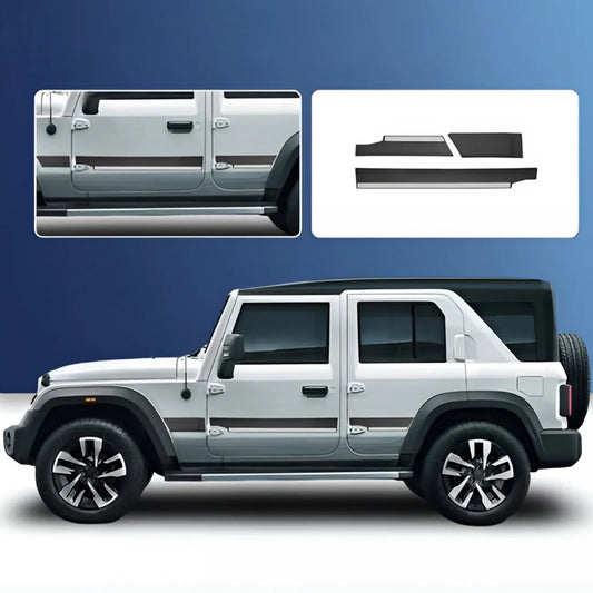 Cartrix Side Door Cladding for Mahindra Thar Roxx (2024 Onwards)