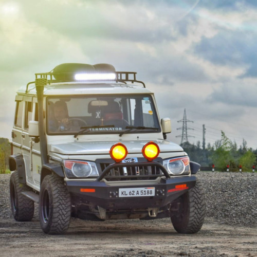 Winch Compatible Regular Bumper - Mahindra Bolero (2019-2026)